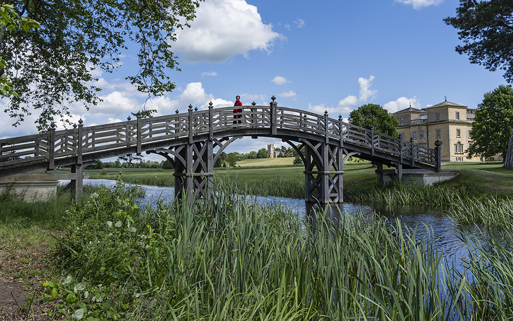 The Bridge and the Church at Croome